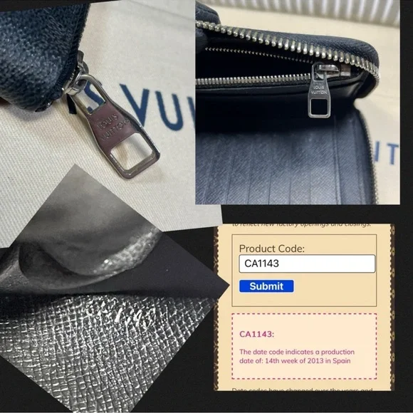 Louis Vuitton Damier Graphite Vertical Zippy Wallet - Picture 8 of 16